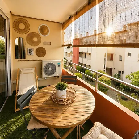 아파트 Le Naxos Clim Parking Balcon